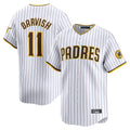 Trusc S.Diego Padres #11 Yu Darvish Player White Home Limited Stitched Jerseys