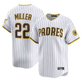 Trusc S.Diego Padres #22 Mason Miller Player White Home Limited Stitched Jerseys