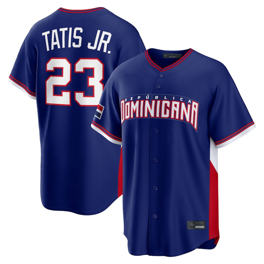Trusc S.Diego Padres #23 Fernando Tatis Jr Player Royal 2026 World Classic Home Limited Stitched Jerseys