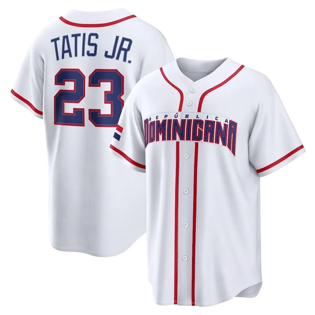 Trusc S.Diego Padres #23 Fernando Tatis Jr Player White 2026 World Classic Home Limited Stitched Jerseys