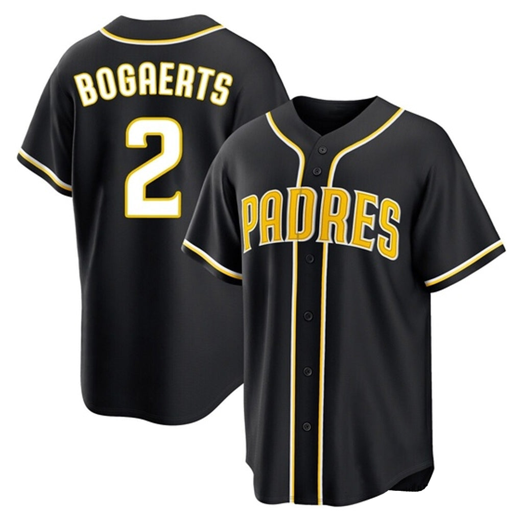 Trusc S.Diego Padres #2 Xander Bogaerts Player Black 2026 Fashion Home Stitched Jerseys