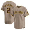 Trusc S.Diego Padres #2 Xander Bogaerts Player Khaki Home Limited Stitched Jerseys