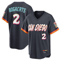 Trusc S.Diego Padres #2 Xander Bogaerts Player Obsidian 2026 City Connect Home Limited T-shirt Stitched Jerseys