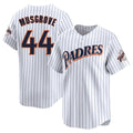 Trusc S.Diego Padres #44 Joe Musgrove Player White Cooperstown Collection Limited Home Stitched Jerseys