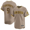 Trusc S.Diego Padres #9 Jake Cronenworth Player Khaki Home Limited Stitched Jerseys