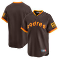Trusc S.Diego Padres Blank Player Brown Home Cooperstown Collection Limited Stitched Jerseys