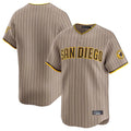 Trusc S.Diego Padres Blank Player Khaki Home Limited Stitched Jerseys