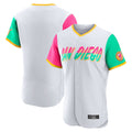Trusc S.Diego Padres Blank Player White City Connect Home Limited Elite Stitched Jerseys