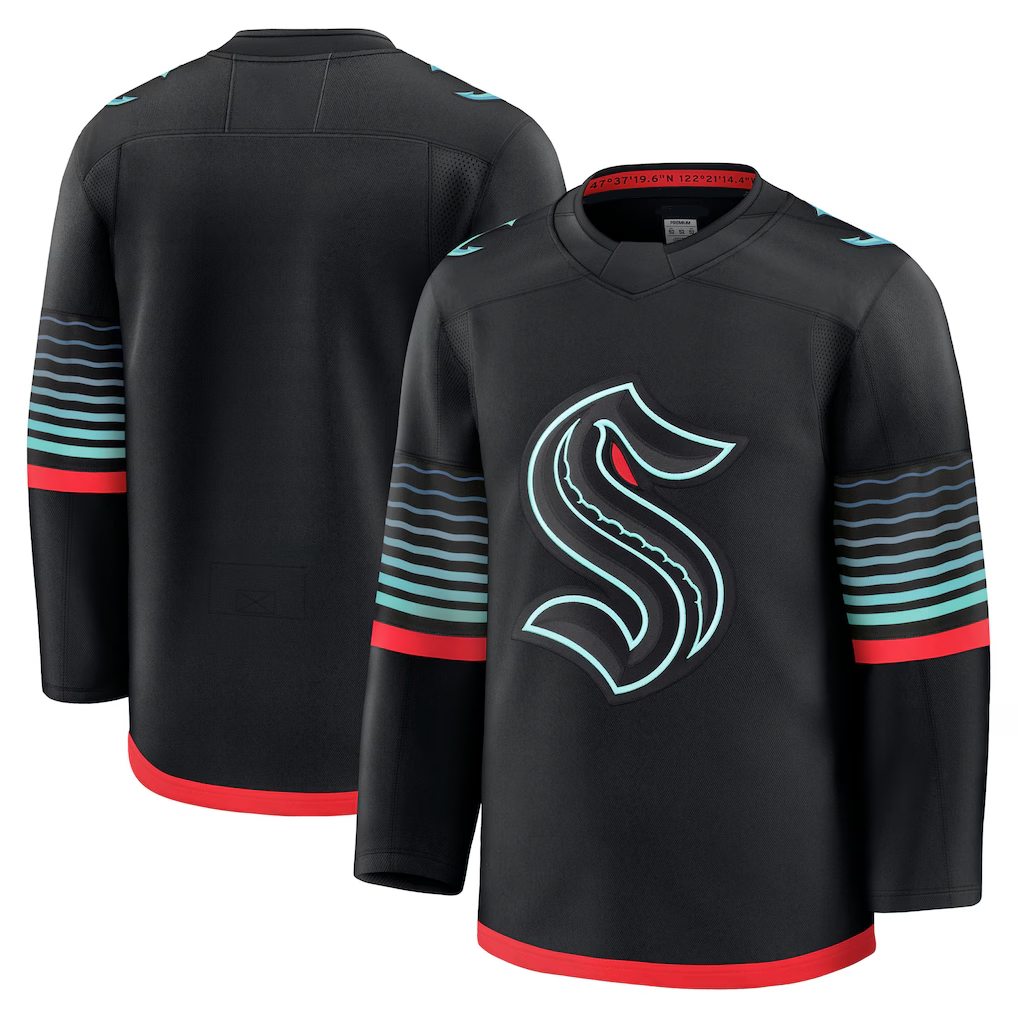 Trusc S.Kraken Black Alternate Premium Jerseys