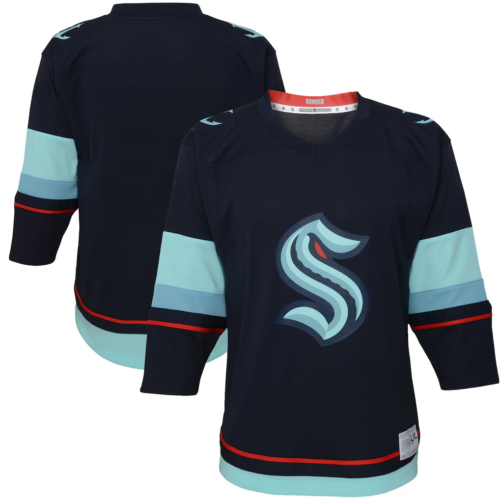 Trusc S.Kraken Navy Home Replica Jerseys