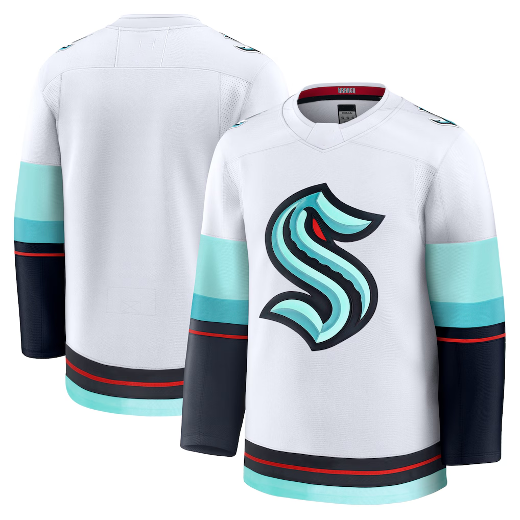 Trusc S.Kraken White Away Premium Jerseys