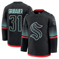 Trusc S.Kraken #31 Philipp Grubauer Black Alternate Premium Player Jerseys