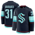 Trusc S.Kraken #31 Philipp Grubauer Deep Sea Blue Home Premium Jerseys