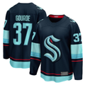 Trusc S.Kraken #37 Yanni Gourde Deep Sea Blue Home Breakaway Player Jerseys