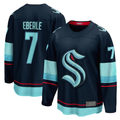 Trusc S.Kraken #7 Jordan Eberle Navy Home Breakaway Player Jerseys