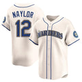 Trusc S.Mariners #12 Josh Naylor Player Cream Home Limited Stitched Jerseys