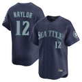 Trusc S.Mariners #12 Josh Naylor Player Navy Home Limited Stitched Jerseys