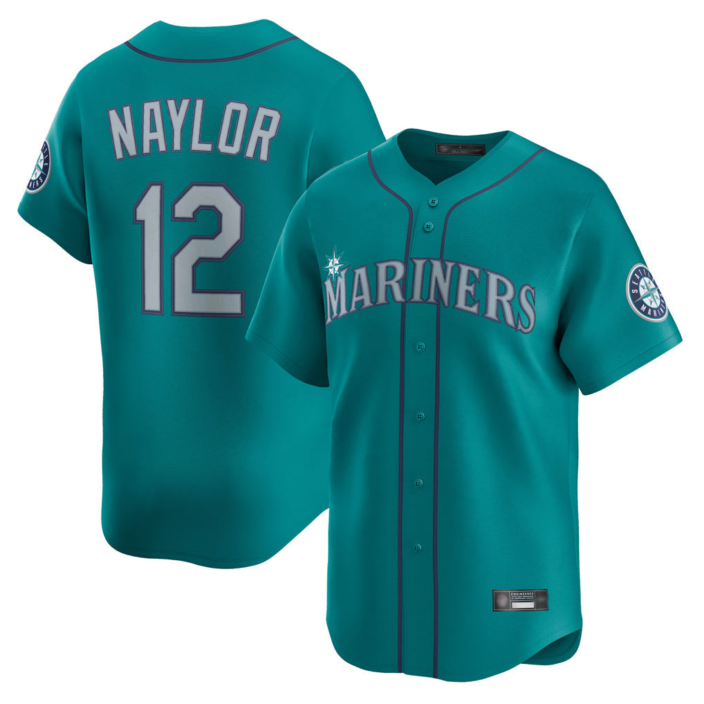 Trusc S.Mariners #12 Josh Naylor Player Teal Home Limited Stitched Jerseys