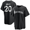 Trusc S.Mariners #20 Luke Raley Player Black Home Limited Stitched Jerseys