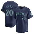 Trusc S.Mariners #20 Luke Raley Player Navy Home Limited Stitched Jerseys