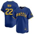 Trusc S.Mariners #22 Bryan Woo Player Royal City Connect Home Limited Stitched Jerseys