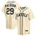 Trusc S.Mariners #29 Cal Raleigh Player Cream 2026 Home Limited Stitched Jerseys