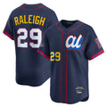 Trusc S.Mariners #29 Cal Raleigh Player Navy American League All-Star Edition Limited Stitched Jerseys