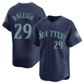 Trusc S.Mariners #29 Cal Raleigh Player Navy Home Limited Stitched Jerseys