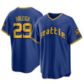 Trusc S.Mariners #29 Cal Raleigh Player Royal City Connect Home Game Stitched Jerseys