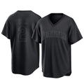 Trusc S.Mariners #2 Cole Young Player Black Replica Fashion T-shirt Stitched Jerseys