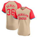 Trusc S.Mariners #36 Logan Gilbert Player Cream American League All-Star Limited Home Elite Stitched Jerseys