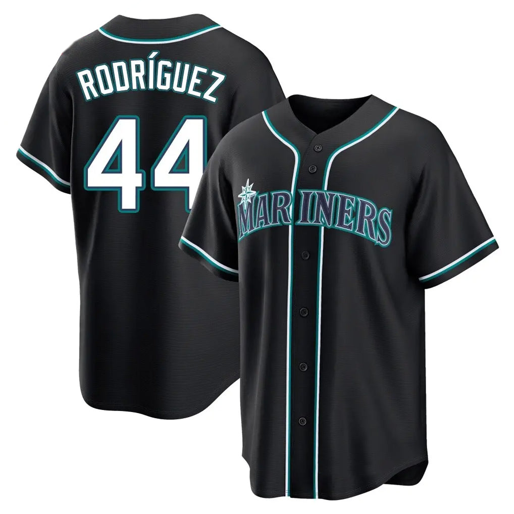 Trusc S.Mariners #44 Julio Rodriguez Player Black Fashion Home Limited Stitched Jerseys
