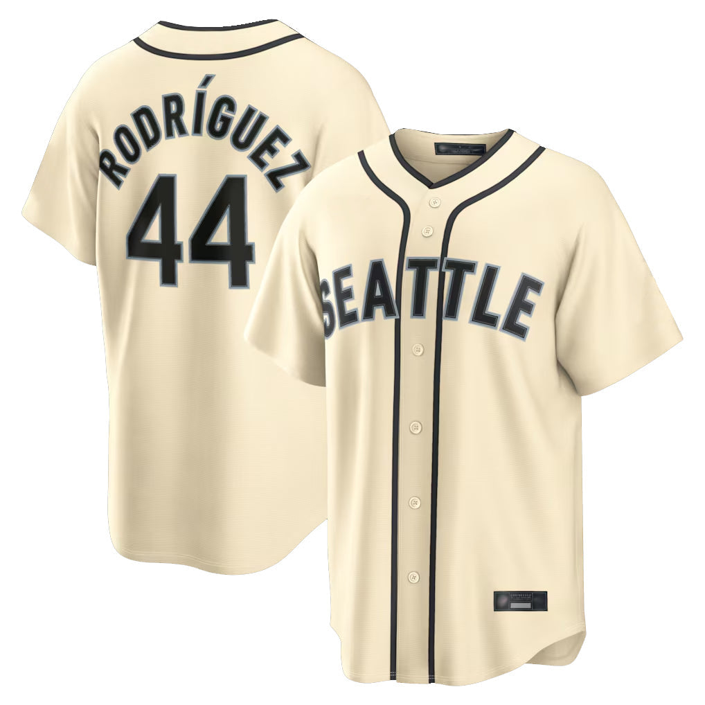 Trusc S.Mariners #44 Julio Rodriguez Player Cream 2026 Home Limited Stitched Jerseys