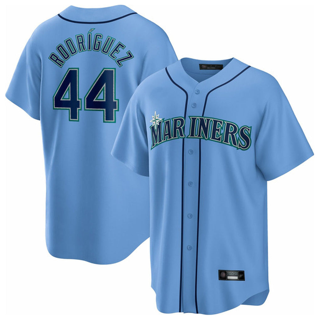 Trusc S.Mariners #44 Julio Rodriguez Player Light Blue Home Limited Stitched Jerseys