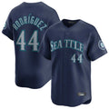 Trusc S.Mariners #44 Julio Rodriguez Player Navy Home Limited Stitched Jerseys