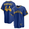 Trusc S.Mariners #44 Julio Rodriguez Player Royal City Connect Home Game Stitched Jerseys
