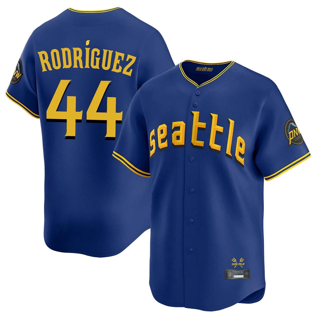 Trusc S.Mariners #44 Julio Rodriguez Player Royal City Connect Home Limited Stitched Jerseys