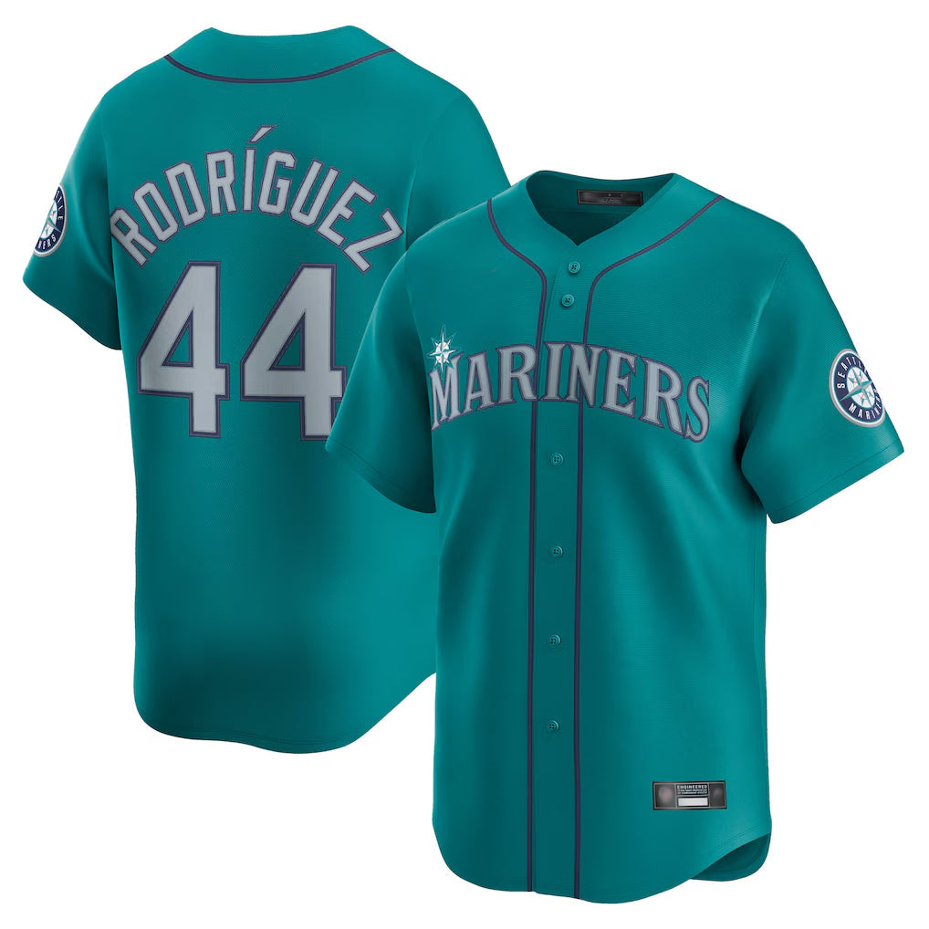 Trusc S.Mariners #44 Julio Rodriguez Player Teal Home Limited Stitched Jerseys