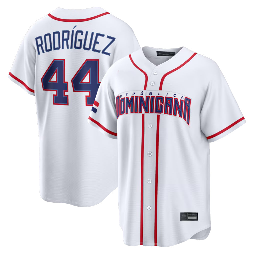Trusc S.Mariners #44 Julio Rodriguez Player White 2026 World Classic Home Stitched Jerseys