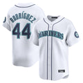 Trusc S.Mariners #44 Julio Rodriguez Player White Home Limited Stitched Jerseys