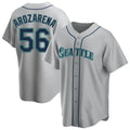 Trusc S.Mariners #56 Randy Arozarena Player Gray Home Game Stitched Jerseys