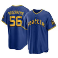 Trusc S.Mariners #56 Randy Arozarena Player Royal Home Game Stitched Jerseys