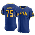 Trusc S.Mariners #75 Andres Munoz Player Royal City Connect Home Limited Elite Stitched Jerseys