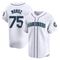 Trusc S.Mariners #75 Andres Munoz Player White Home Limited Stitched Jerseys