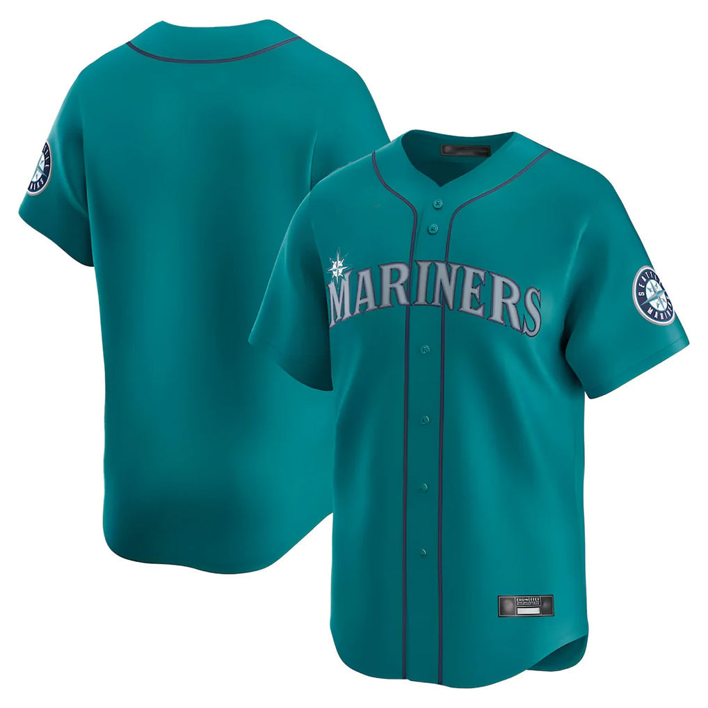 Trusc S.Mariners Blank Player Teal Home Limited Stitched Jerseys