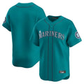 Trusc S.Mariners Blank Player Teal Home Limited Stitched Jerseys