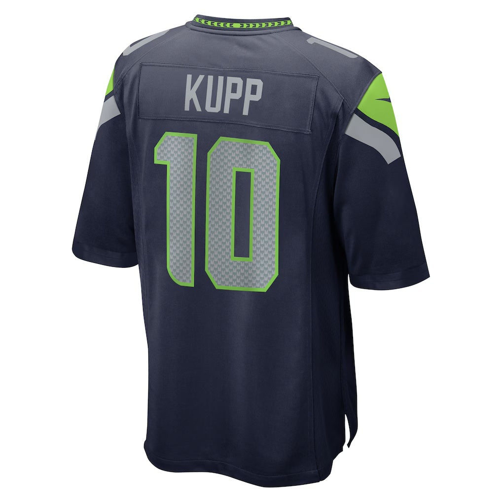 Trusc S.Seahawks #10 Cooper Kupp College Navy Team 50th Season Game Stitched Jerseys