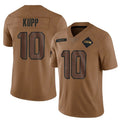 Trusc S.Seahawks #10 Cooper Kupp Player Brown Salute To Service Limited Stitched Jerseys