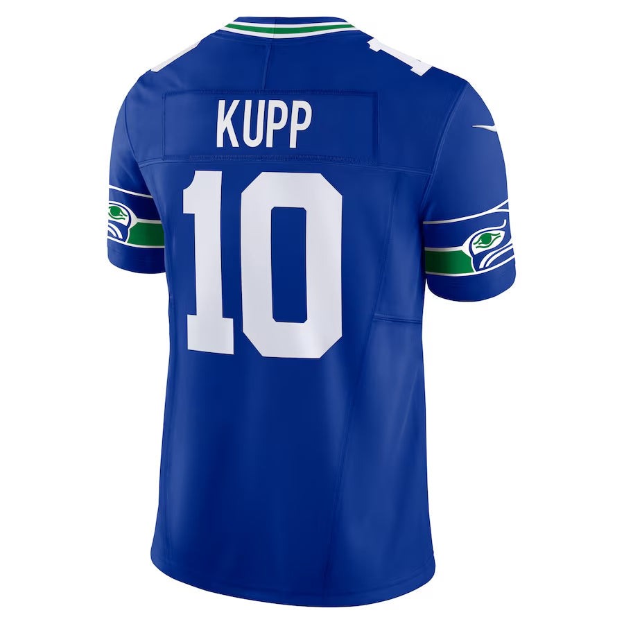 Trusc S.Seahawks #10 Cooper Kupp Player Royal Vapor F.U.S.E. Limited Stitched Jerseys