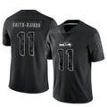 Trusc S.Seahawks #11 Jaxon Smith-Njigba Player Black Limited Reflective Stitched Jerseys